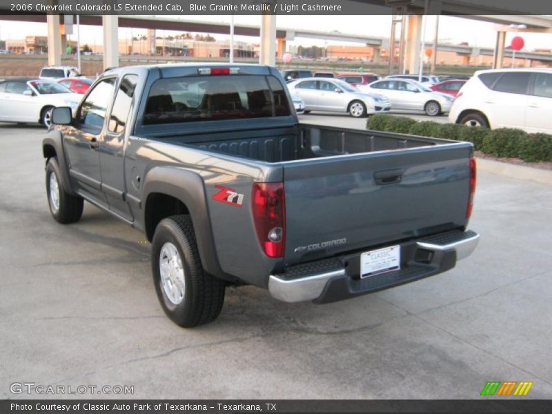 Blue Granite Metallic / Light Cashmere 2006 Chevrolet Colorado LS Extended Cab