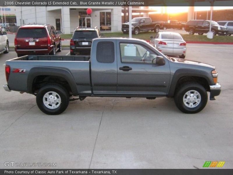 Blue Granite Metallic / Light Cashmere 2006 Chevrolet Colorado LS Extended Cab