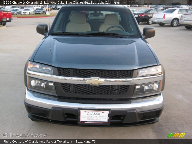 Blue Granite Metallic / Light Cashmere 2006 Chevrolet Colorado LS Extended Cab