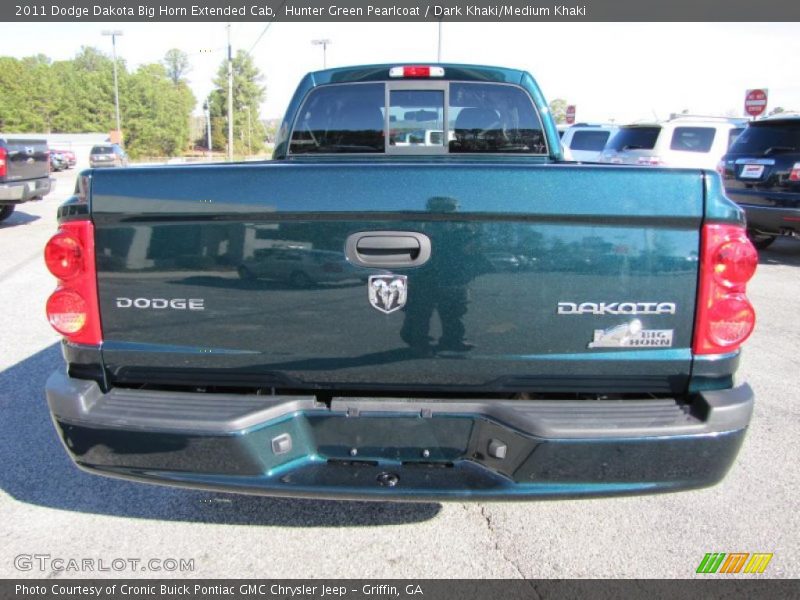  2011 Dakota Big Horn Extended Cab Hunter Green Pearlcoat