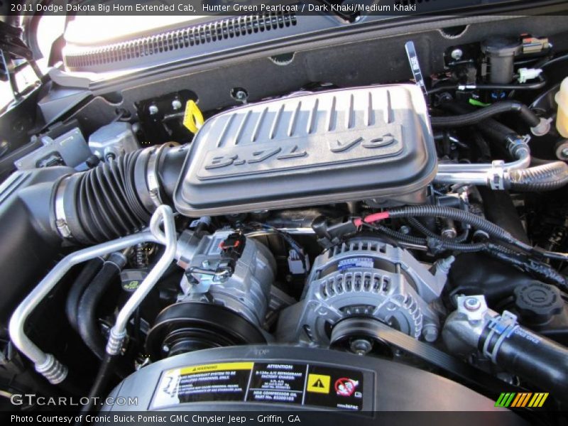  2011 Dakota Big Horn Extended Cab Engine - 3.7 Liter SOHC 12-Valve Magnum V6