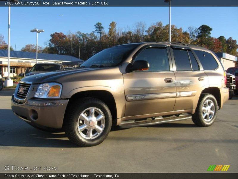 Sandalwood Metallic / Light Oak 2003 GMC Envoy SLT 4x4