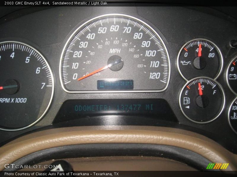Sandalwood Metallic / Light Oak 2003 GMC Envoy SLT 4x4