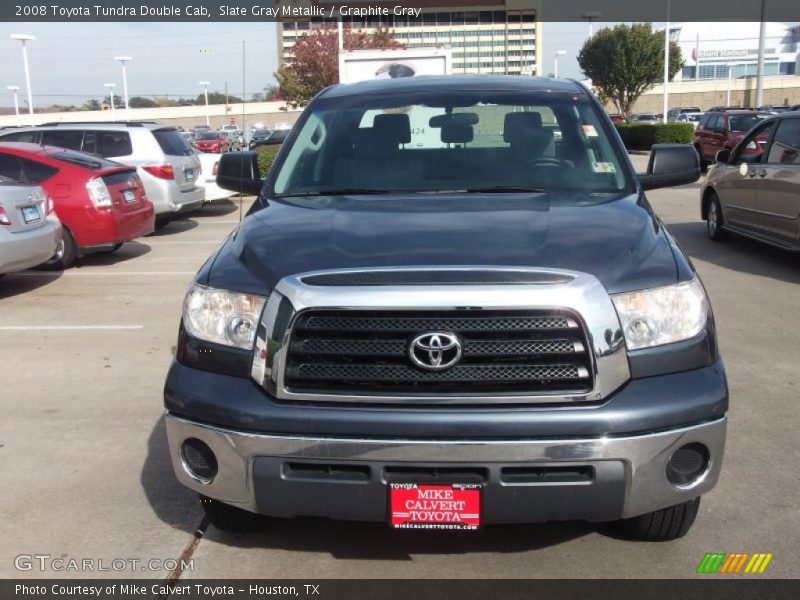 Slate Gray Metallic / Graphite Gray 2008 Toyota Tundra Double Cab