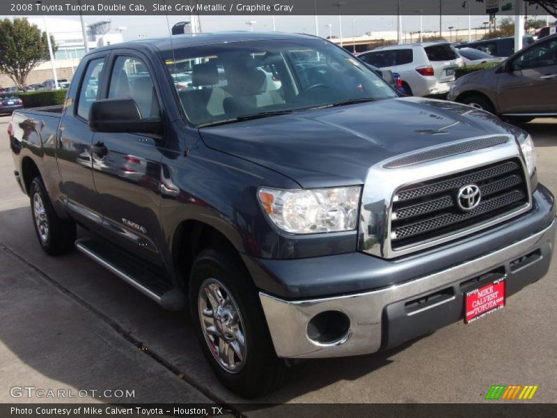 Slate Gray Metallic / Graphite Gray 2008 Toyota Tundra Double Cab