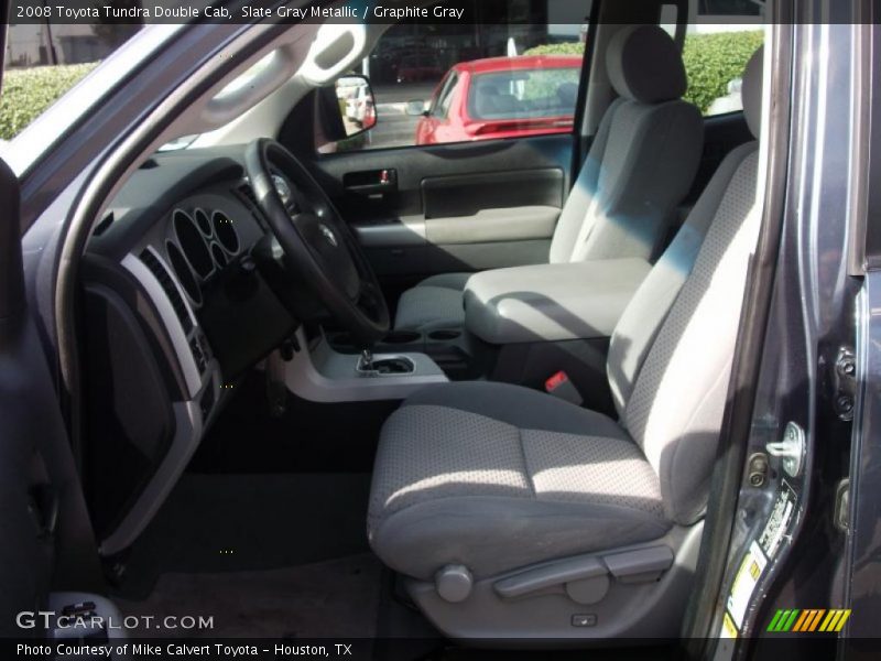 Slate Gray Metallic / Graphite Gray 2008 Toyota Tundra Double Cab