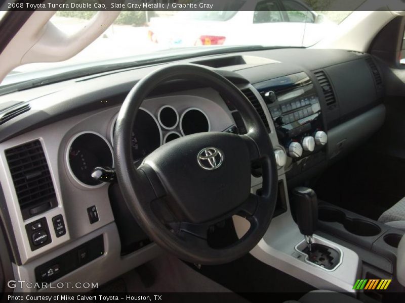 Slate Gray Metallic / Graphite Gray 2008 Toyota Tundra Double Cab