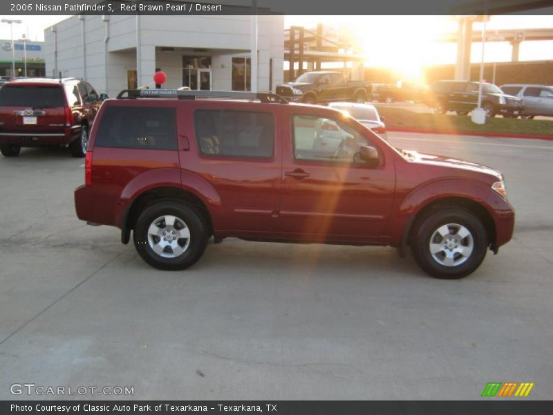 Red Brawn Pearl / Desert 2006 Nissan Pathfinder S