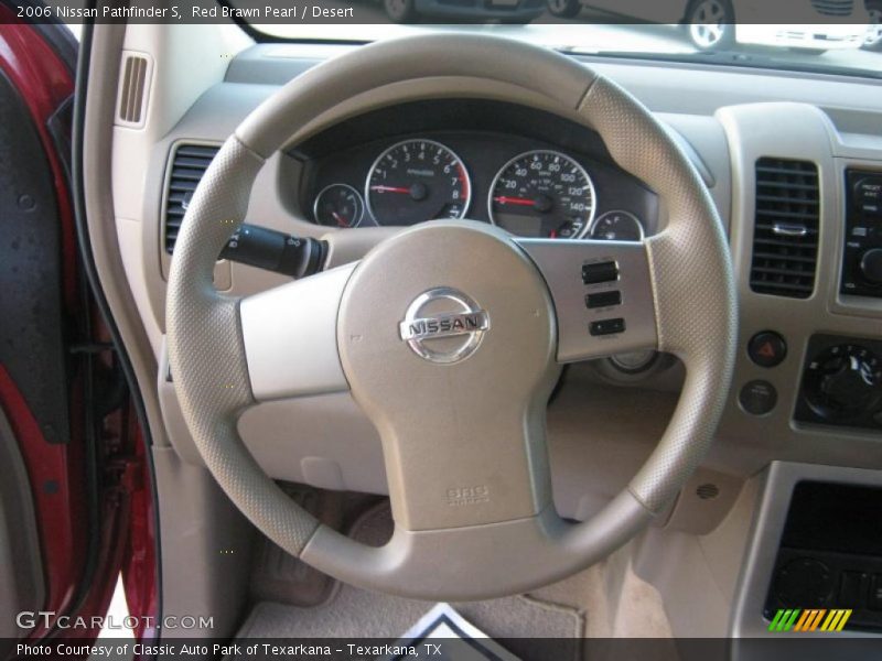 Red Brawn Pearl / Desert 2006 Nissan Pathfinder S