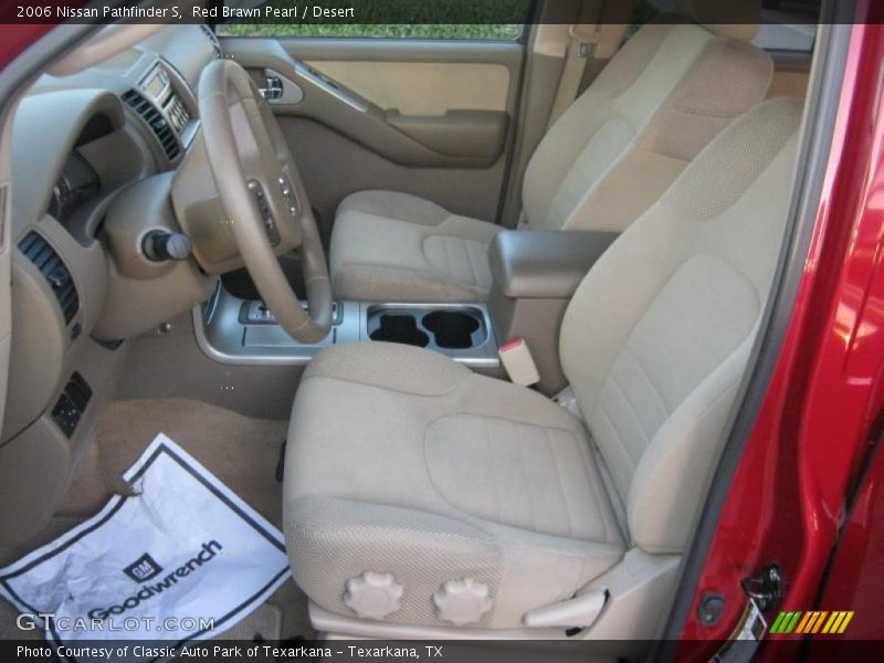Red Brawn Pearl / Desert 2006 Nissan Pathfinder S