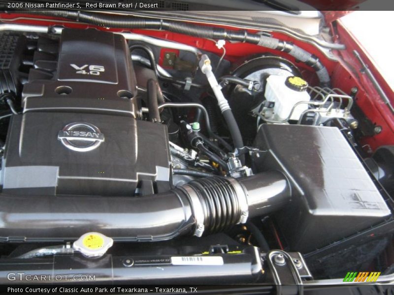 Red Brawn Pearl / Desert 2006 Nissan Pathfinder S