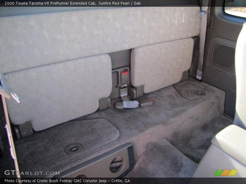 Sunfire Red Pearl / Oak 2000 Toyota Tacoma V6 PreRunner Extended Cab