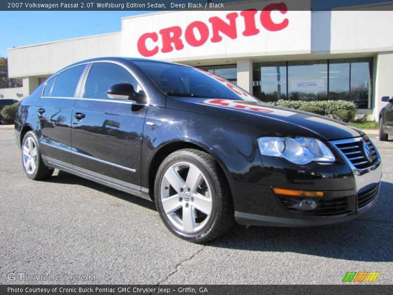 Deep Black / Black 2007 Volkswagen Passat 2.0T Wolfsburg Edition Sedan
