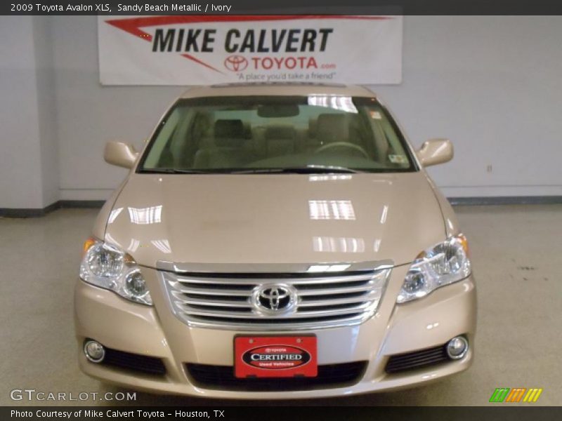Sandy Beach Metallic / Ivory 2009 Toyota Avalon XLS