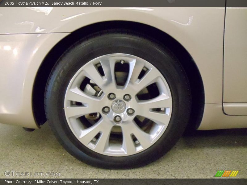 Sandy Beach Metallic / Ivory 2009 Toyota Avalon XLS