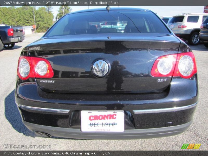 Deep Black / Black 2007 Volkswagen Passat 2.0T Wolfsburg Edition Sedan