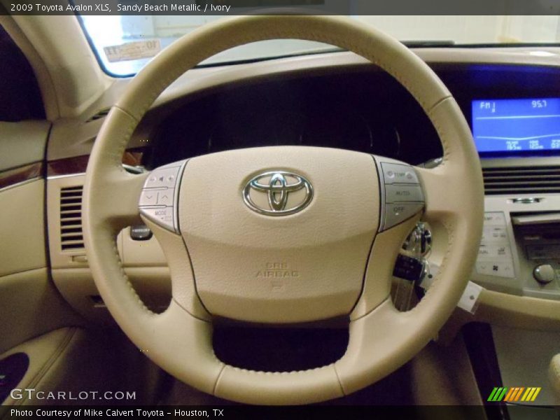 Sandy Beach Metallic / Ivory 2009 Toyota Avalon XLS