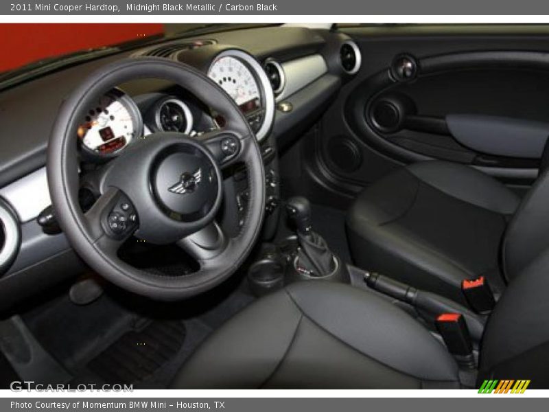Midnight Black Metallic / Carbon Black 2011 Mini Cooper Hardtop
