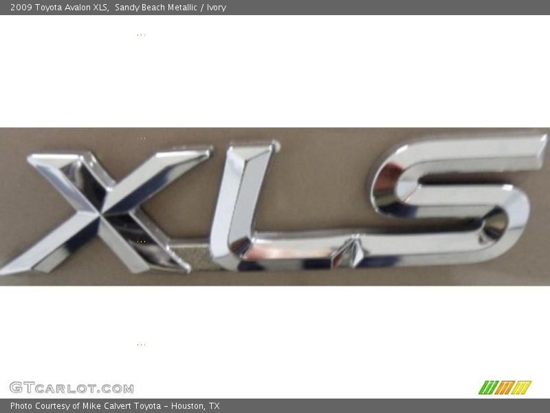 Sandy Beach Metallic / Ivory 2009 Toyota Avalon XLS