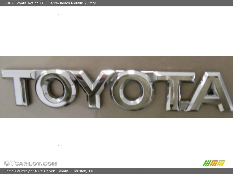Sandy Beach Metallic / Ivory 2009 Toyota Avalon XLS