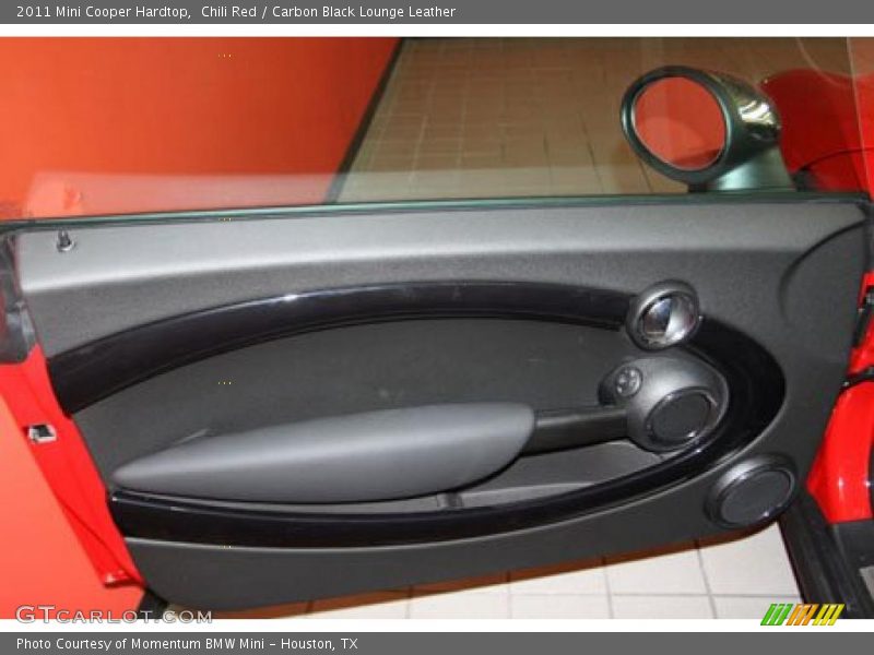Chili Red / Carbon Black Lounge Leather 2011 Mini Cooper Hardtop