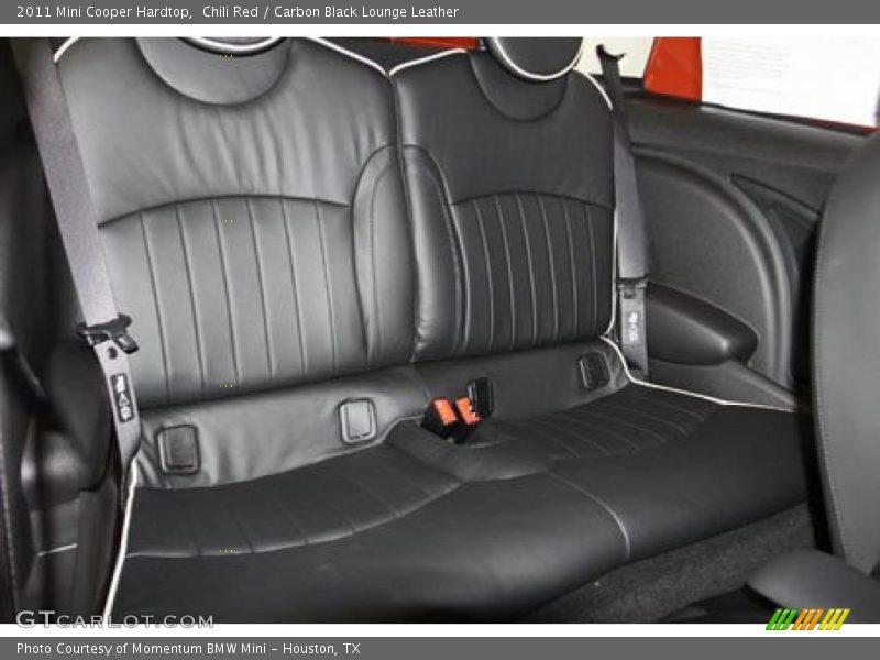 Chili Red / Carbon Black Lounge Leather 2011 Mini Cooper Hardtop