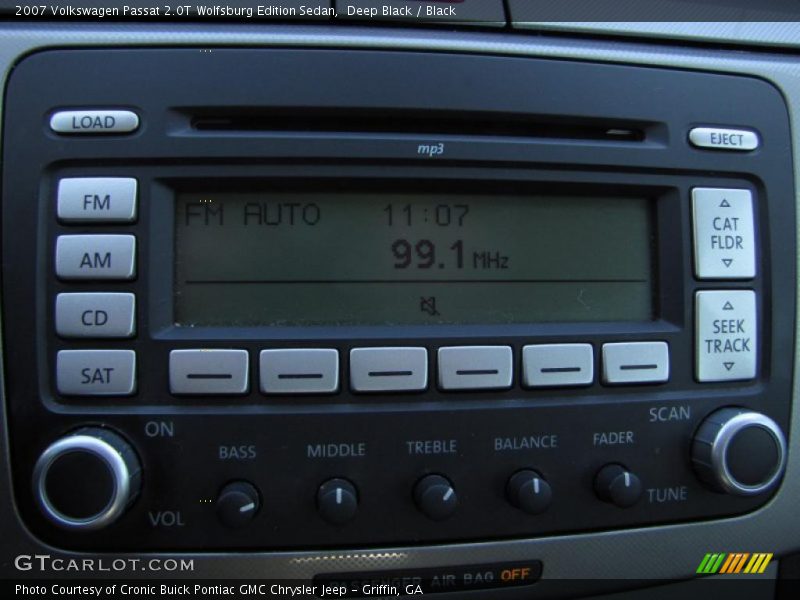 Deep Black / Black 2007 Volkswagen Passat 2.0T Wolfsburg Edition Sedan