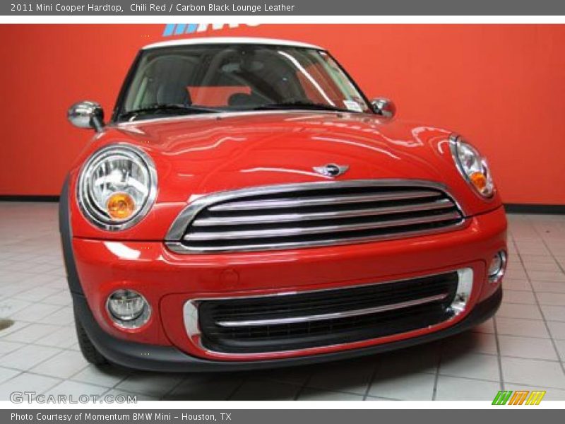 Chili Red / Carbon Black Lounge Leather 2011 Mini Cooper Hardtop