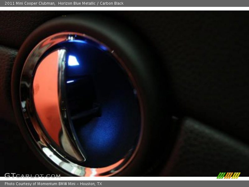 Horizon Blue Metallic / Carbon Black 2011 Mini Cooper Clubman