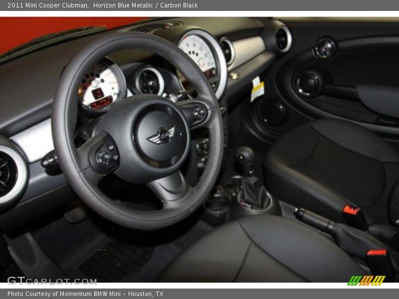 Horizon Blue Metallic / Carbon Black 2011 Mini Cooper Clubman