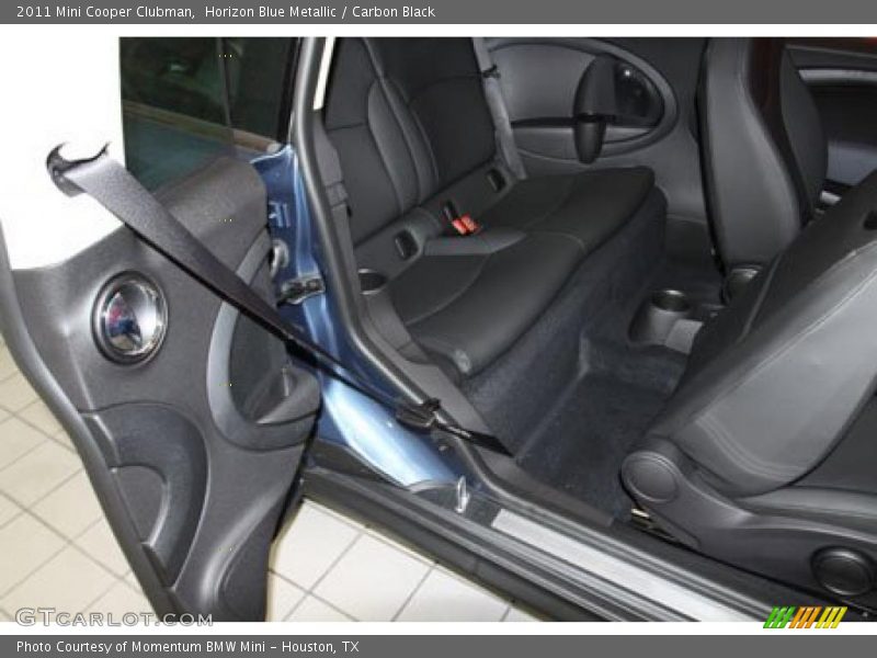  2011 Cooper Clubman Carbon Black Interior