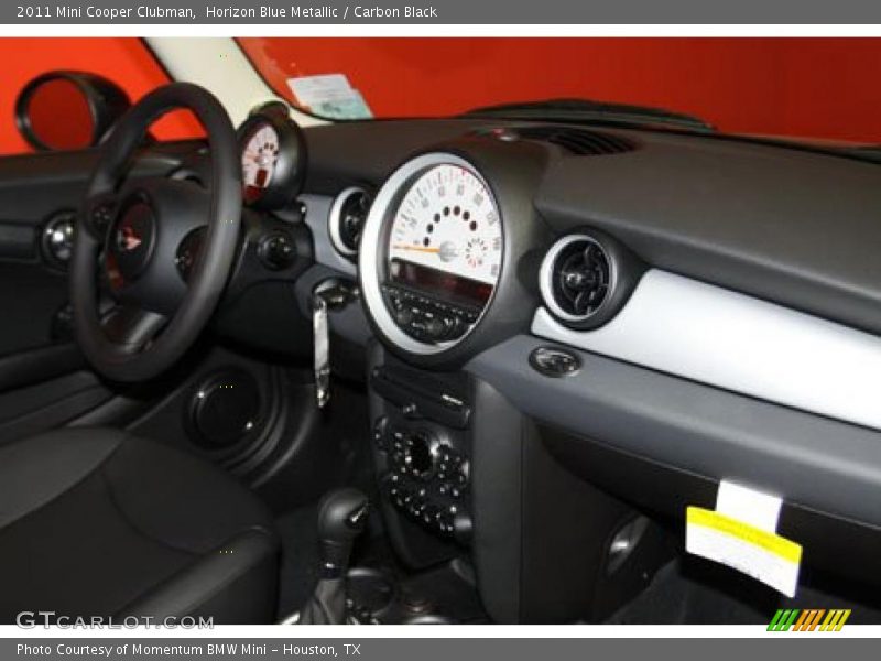 Horizon Blue Metallic / Carbon Black 2011 Mini Cooper Clubman