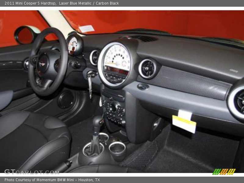 Laser Blue Metallic / Carbon Black 2011 Mini Cooper S Hardtop