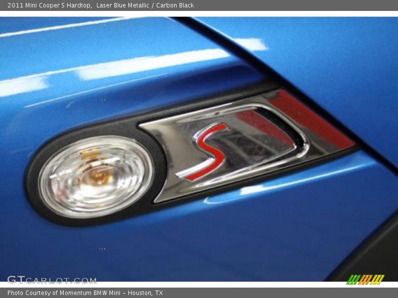 Laser Blue Metallic / Carbon Black 2011 Mini Cooper S Hardtop