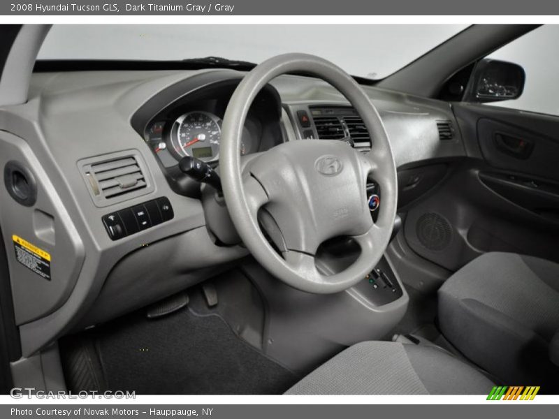  2008 Tucson GLS Gray Interior