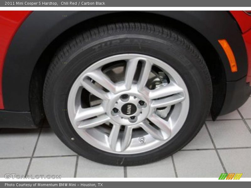 Chili Red / Carbon Black 2011 Mini Cooper S Hardtop