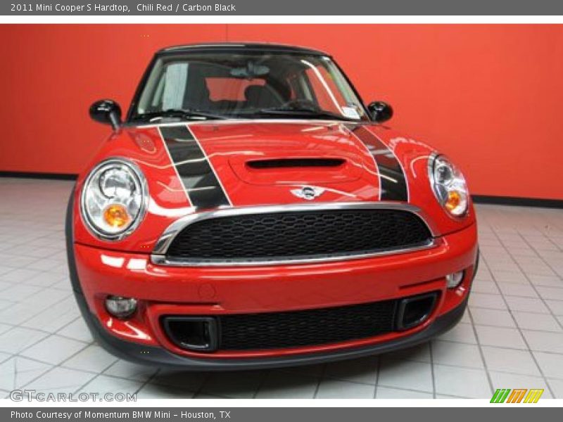 Chili Red / Carbon Black 2011 Mini Cooper S Hardtop
