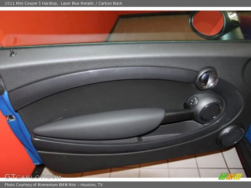Laser Blue Metallic / Carbon Black 2011 Mini Cooper S Hardtop