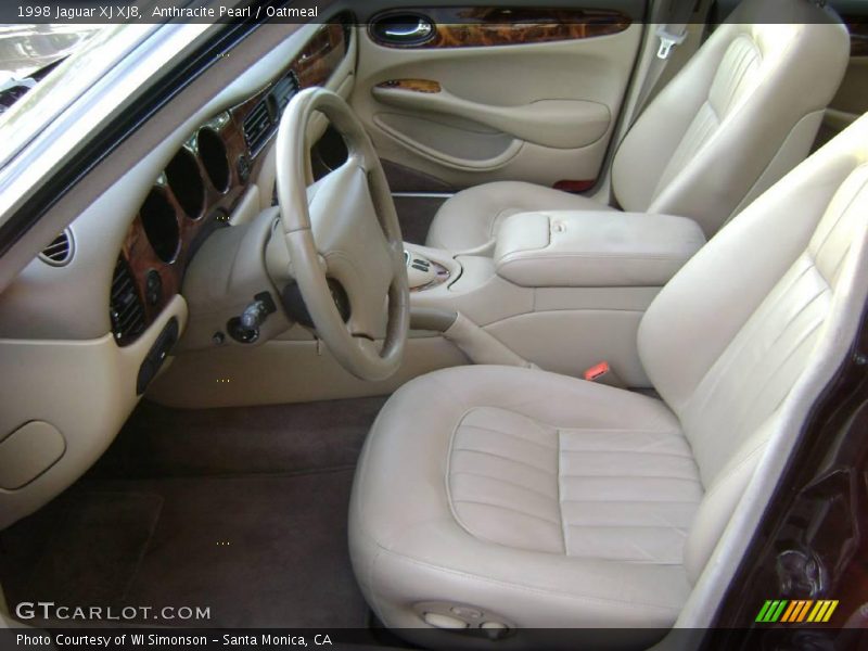 Anthracite Pearl / Oatmeal 1998 Jaguar XJ XJ8