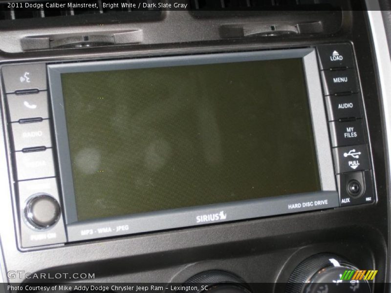 Bright White / Dark Slate Gray 2011 Dodge Caliber Mainstreet