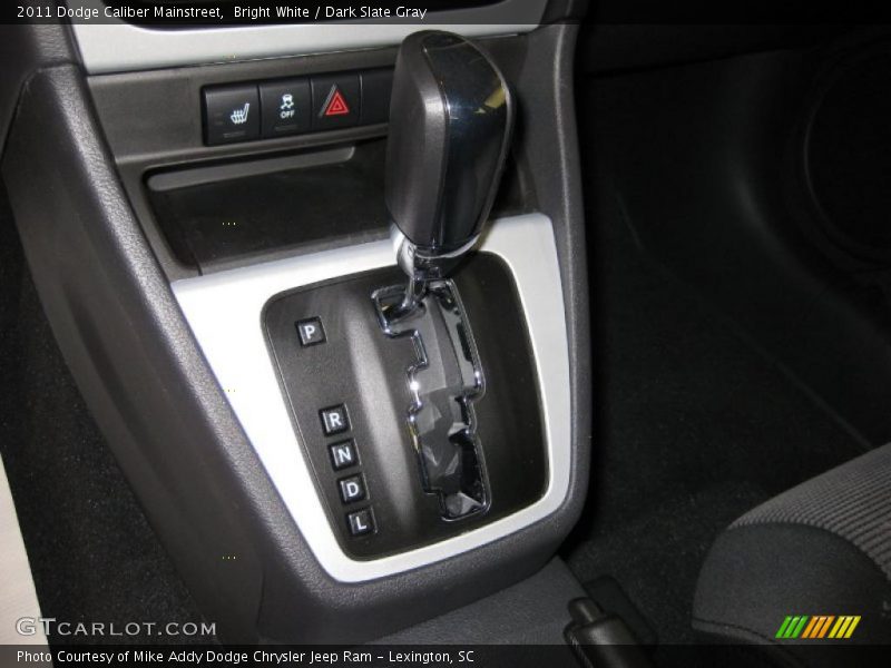 Bright White / Dark Slate Gray 2011 Dodge Caliber Mainstreet