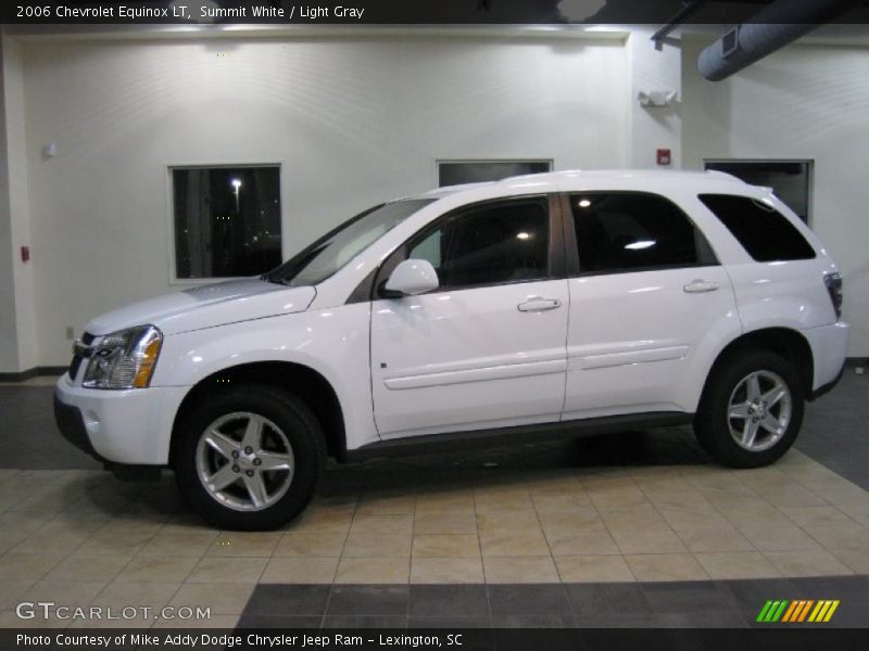 Summit White / Light Gray 2006 Chevrolet Equinox LT