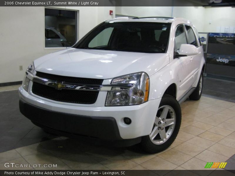 Summit White / Light Gray 2006 Chevrolet Equinox LT