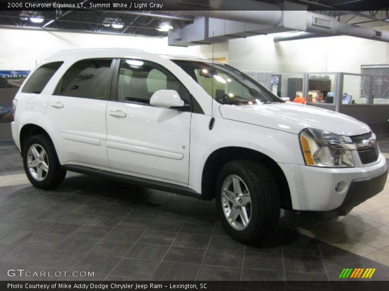 Summit White / Light Gray 2006 Chevrolet Equinox LT