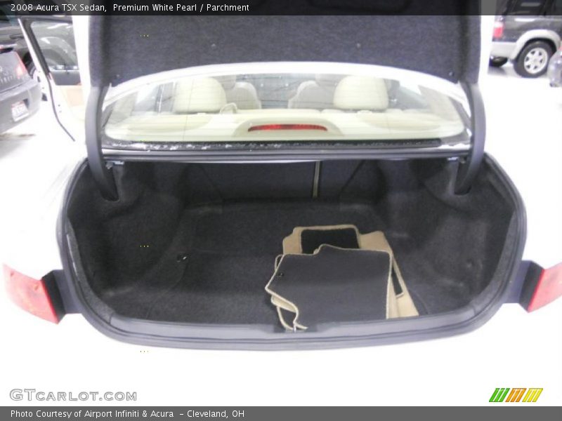 Premium White Pearl / Parchment 2008 Acura TSX Sedan