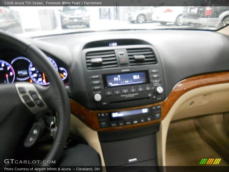 Premium White Pearl / Parchment 2008 Acura TSX Sedan