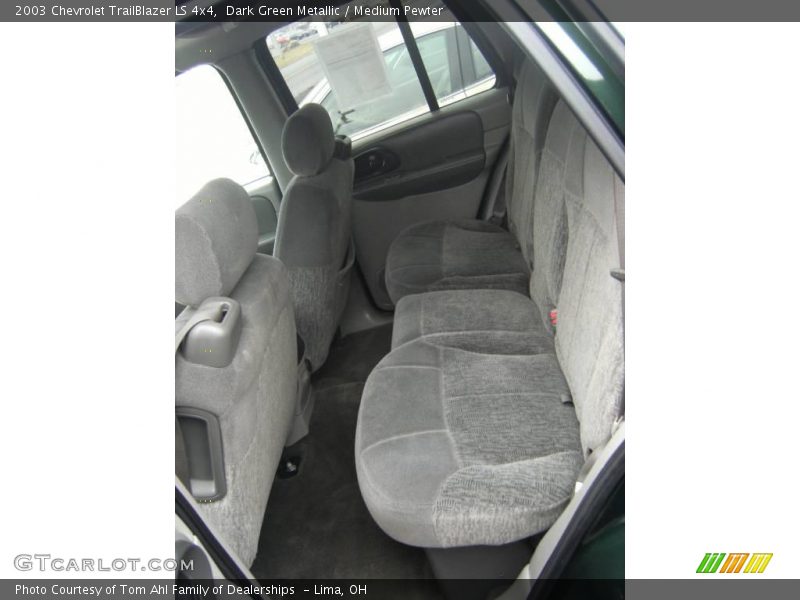 Dark Green Metallic / Medium Pewter 2003 Chevrolet TrailBlazer LS 4x4