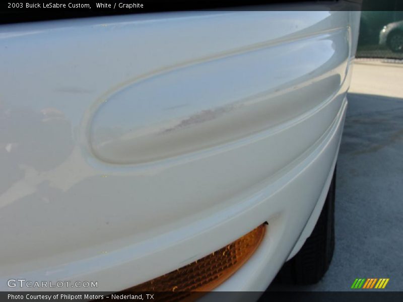 White / Graphite 2003 Buick LeSabre Custom
