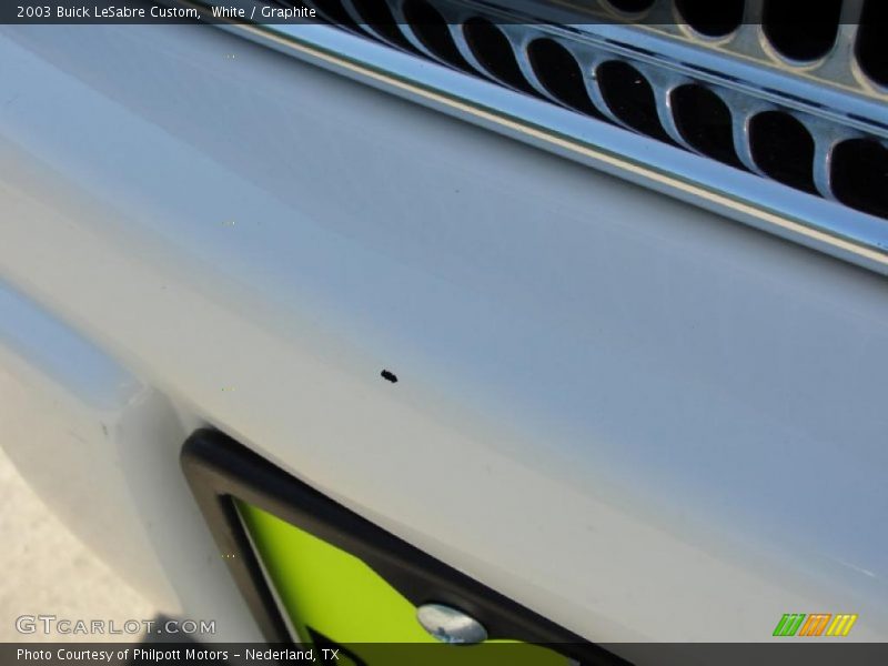 White / Graphite 2003 Buick LeSabre Custom