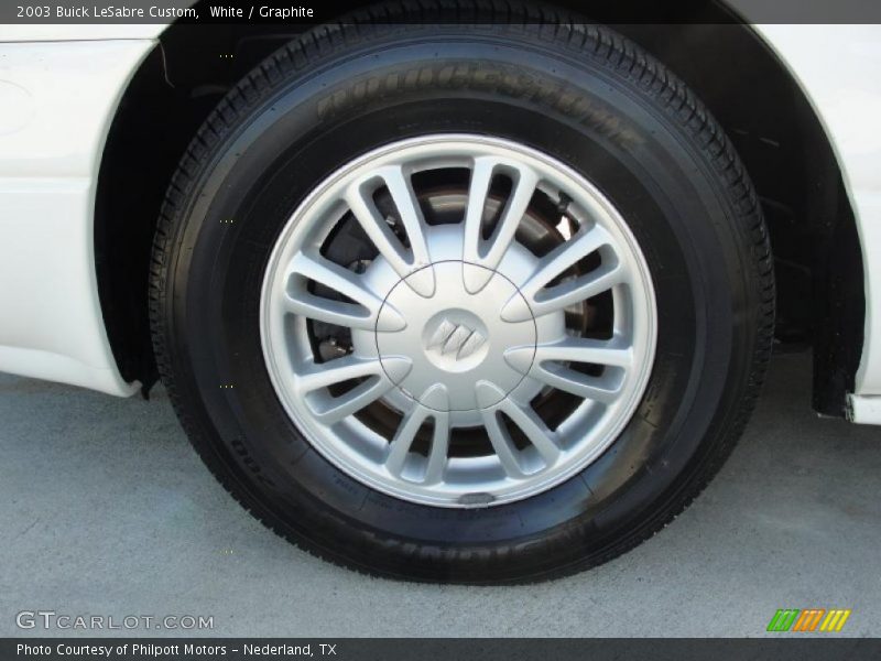 White / Graphite 2003 Buick LeSabre Custom